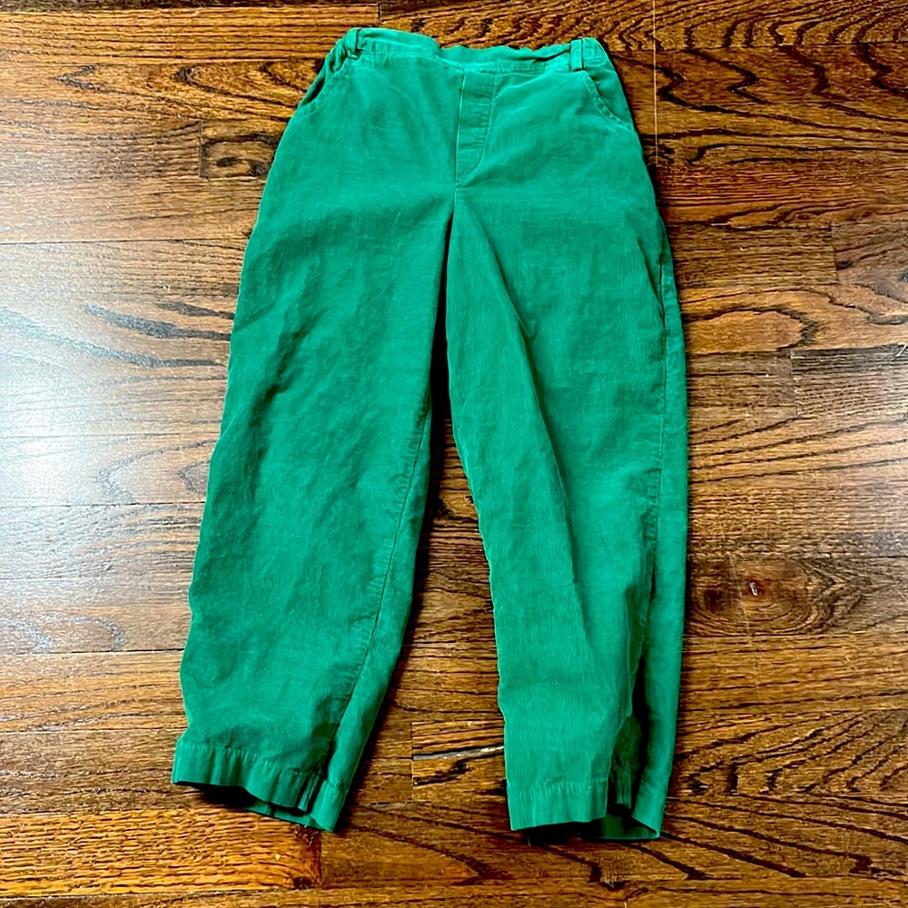 EUC EYELIT AND IVY size 6 green corduroys